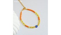 New Design Evil Eye Crystal Beads Bracelet Premium Handmade